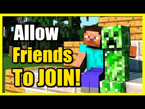 YourSixGaming - How to Invite & Join Friends in Minecraft Bedrock Edition (Allow Multiplayer)