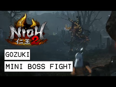 Nioh 2 Gozuki Mini Boss Fight (Solo)
