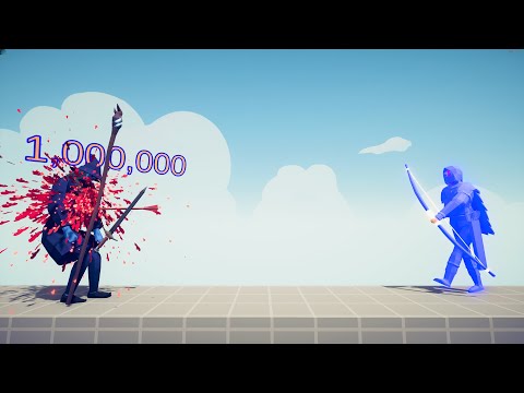 1,000,000 DAMAGE ARCHER Vs EVERY UNIT | TABS Totally Accurate Battle Simulator