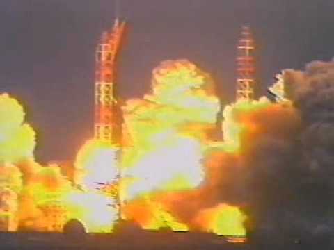 Soviet space shuttle Energia / Buran first and only launch