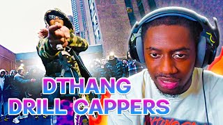 DD OSAMA TRIED IT LMFAO! | Dthang - Drill Cappers (REACTION!!!)