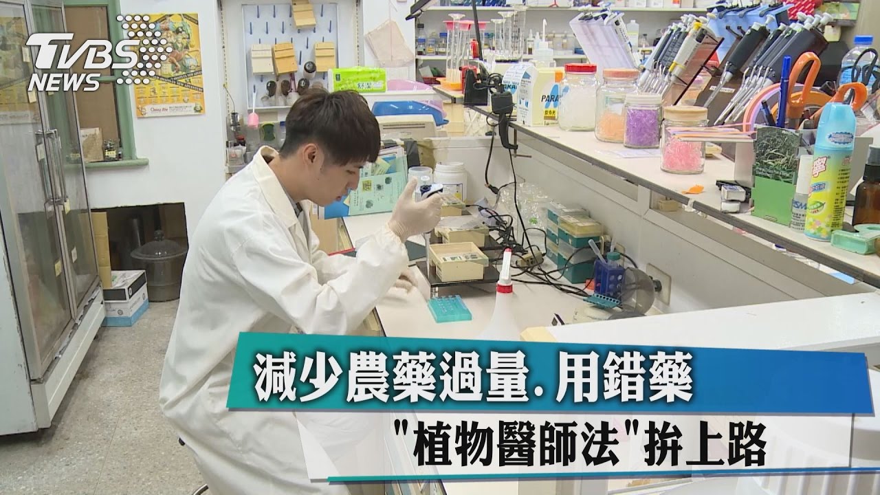 減少農藥過量、用錯藥　「植物醫師法」拚上路