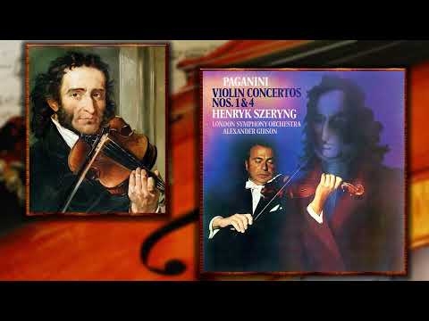 Paganini: Violin Concerto No. 1 in D, Op. 6 - Henryk Szeryng, LSO, Alexander Gibson. Rec. 1975
