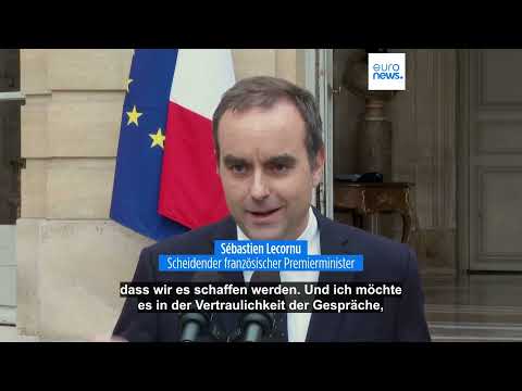 Frankreich im Chaos: Premier Sébastien Lecornu tritt zurück
