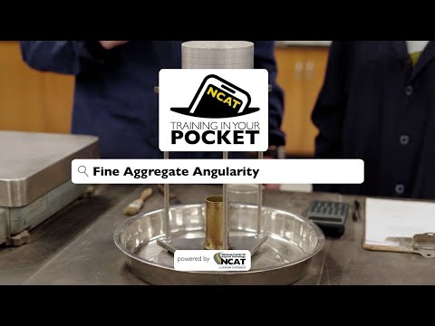 Fine Aggregate Angularity Test video thumbnail