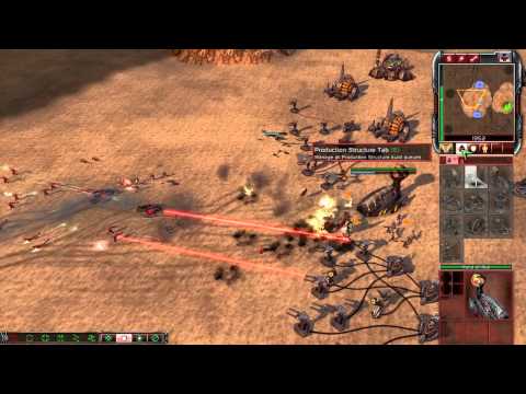 Command & Conquer 3 Tiberium Wars - Brutal AI Skirmish Match (HD)