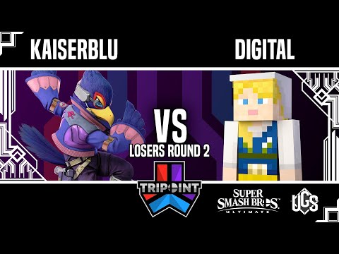 Tripoint Smash 180 - Losers Round 2 - KaiserBlu(Falco) Vs. DIGITAL(Steve)