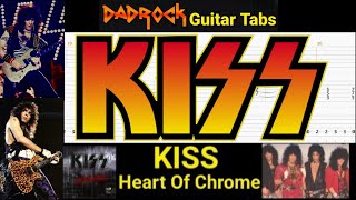 Heart Of Chrome - KISS - Guitar + Bass TABS Lesson