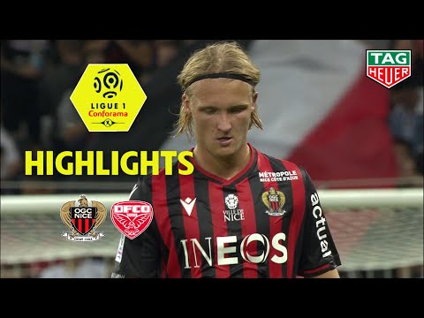 OGC Nice - Dijon FCO ( 2-1 ) - Highlights - (OGCN - DFCO) / 2019-20