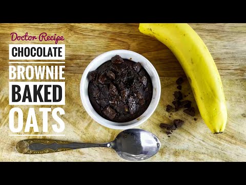 How to make Brownie baked oats | Healthy Foods