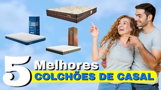 Os 5 Melhores COLCHÕES DE CASAL em 2026 | Melhor COLCHÃO DE CASAL Custo-Benefício ✅