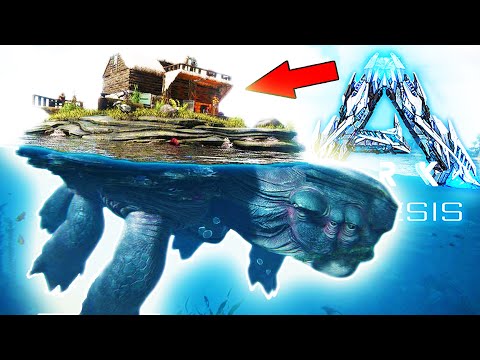 COMO DOMESTICAR TAMEAR A LA NUEVA TORTUGA BASE GIGANTE! MEGACHELON TORTUGA BASE ARK Genesis Parte 1