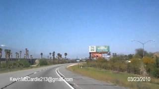 preview picture of video 'Driving west on I-10 near Indio, California'