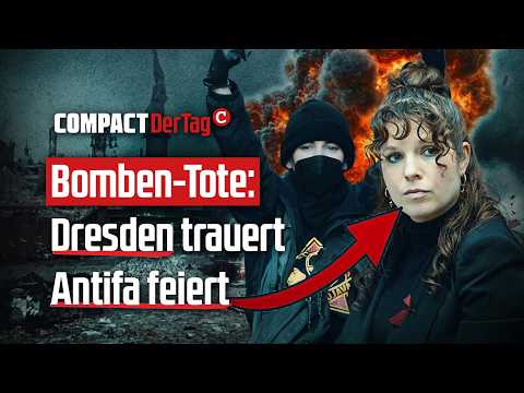 Bomb victims: Dresden mourns, Antifa celebrates💥