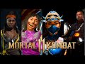 Kombat League Sweat Against Mileena Terminator Kitana And Jacqui