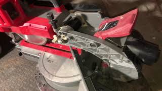 Maintenance You Must Do On A Milwaukee M18 FUEL 10” Miter Saw