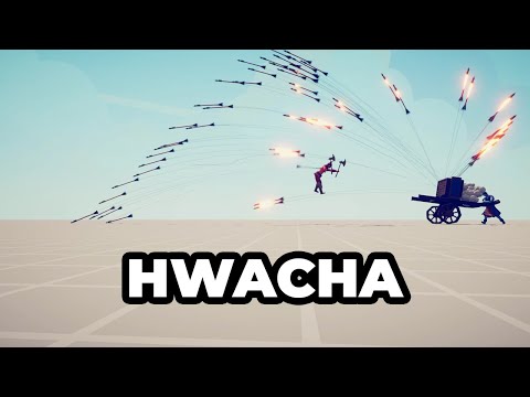 HWACHA vs EVERY UNIT - Totally Accurate Battle Simulator - TABS