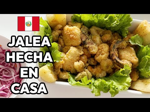 JALEA EN CASA DE PESCADO Y MARISCOS CONGELADOS, SARZA CRIOLLA, UN EXITO