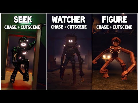 Doors : The Foundation All Chases & Cutscenes