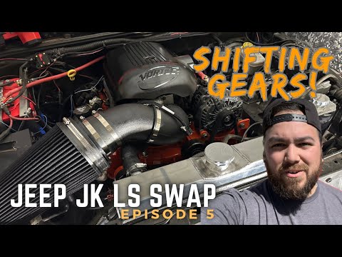 Cooling, Shifting, and Fueling the LS Swap - Jeep Wrangler DIY LS Swap Episode 5.