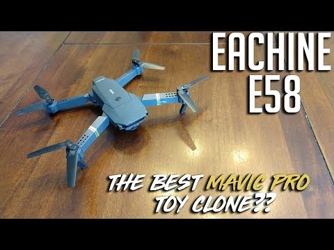 Eachine E58, The Best Mavic Pro Toy Clone????
