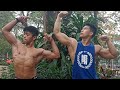 HARD WORKOUT/GUTPUNCH WITH MUSCLE FLEXING 💪👊 fit: JOHN CARNEL
