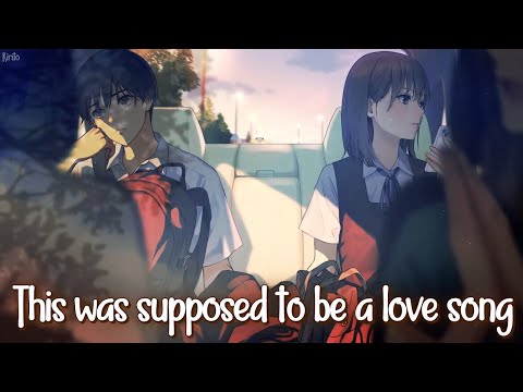 Nightcore - Supposed To Be a Love Song (Anson Seabra) - (Lyrics)