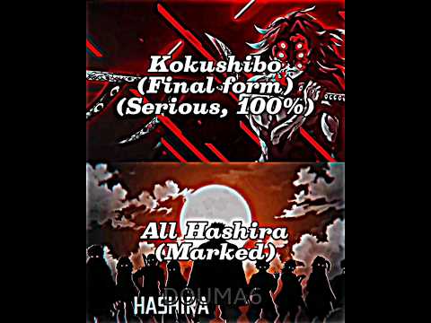 Kokushibo vs All Hashira #edit #anime #demonslayer #kimetsunoyaiba
