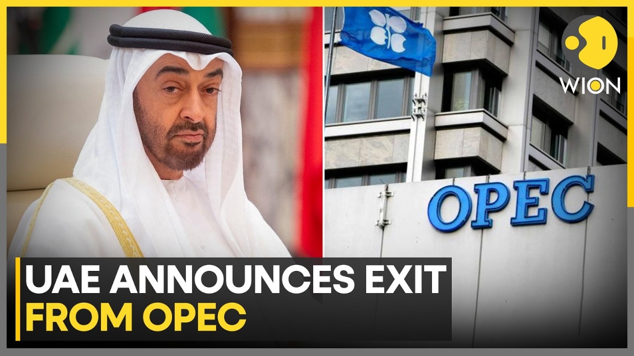 UAE Announces Exit From OPEC & OPEC+ To Pursue National Interests First | WION News