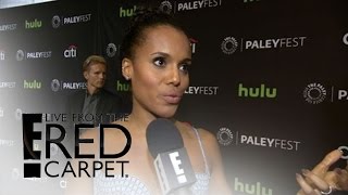 "Scandal" Cast Weighs In on Show's Presidential Race | Live from the Red Carpet | E! News