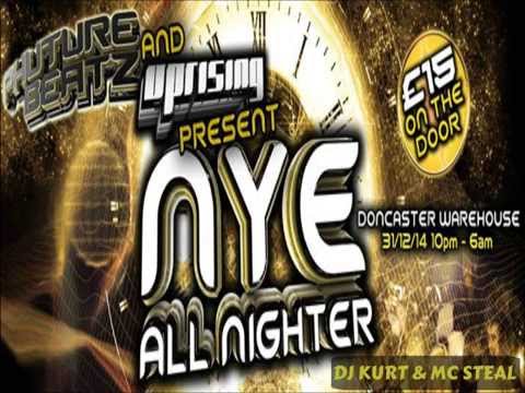 DJ KURT & MC STEAL - LIVE AT PHUTURE BEATZ VS UPRISING - NYE 2014