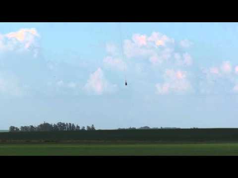 Teste de abertura do Paraquedas Reserva SOL TK-380