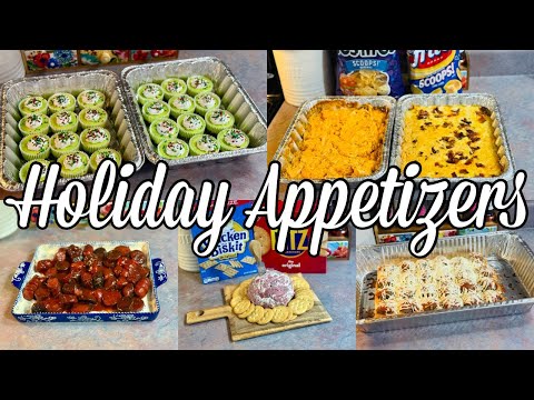 EASY PARTY FOOD IDEAS | Holiday Recipes | December 2025