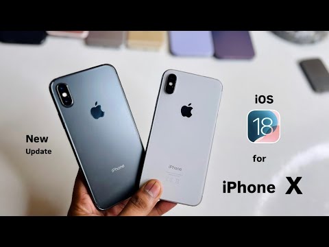 iOS 18 for iPhone X || How to install iOS 18 on iPhone X - New Update 🤯