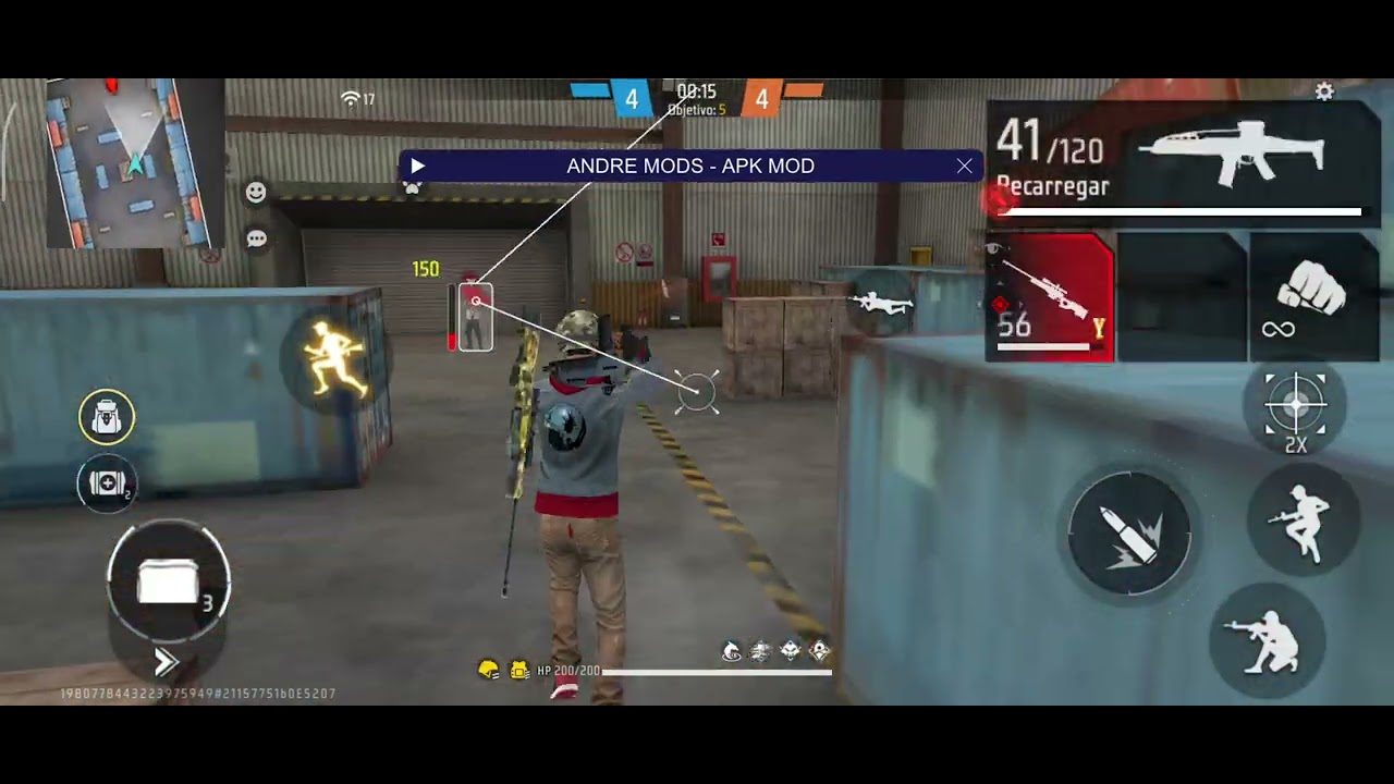 ATUALIZAÇÃO! MOD MENU ANDRE MODS V2.9 FREE FIRE HACK 2025