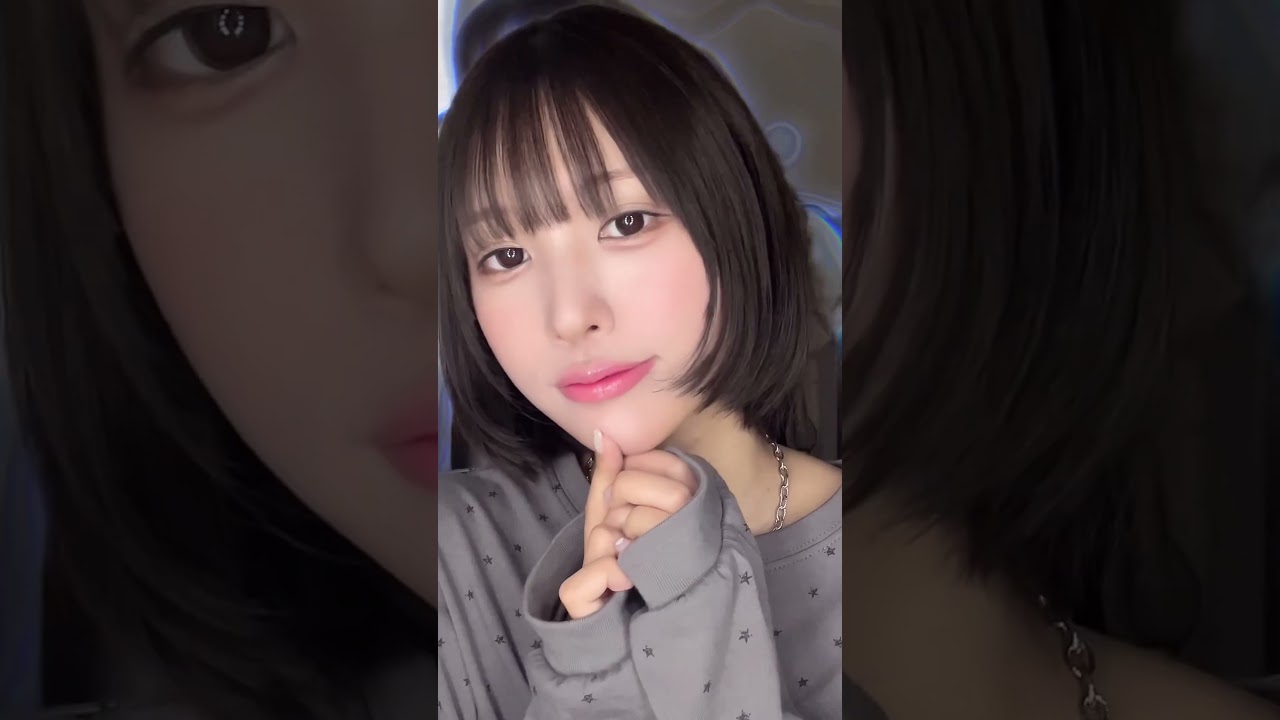 芋女があのちゃん風に変身🌟前の動画の正解はあのちゃん風メイクでした🤩 #あのちゃん #メイク #変身