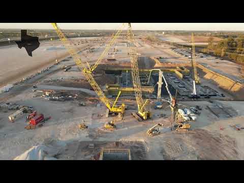 Tesla Terafactory Texas Update Raising The Big One