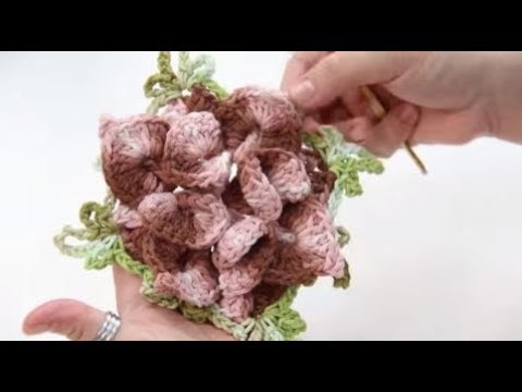 Flor de Crochê Estrela por Marcelo Nunes