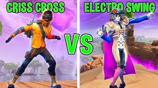 Crisscross Video Youtube - criss cross vs electro swing fortnite which is better