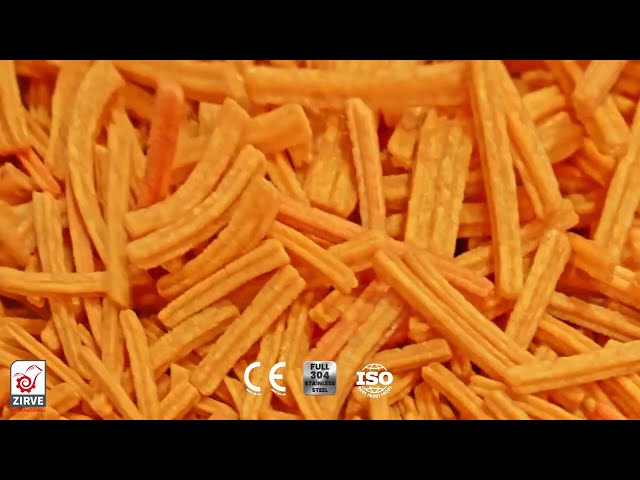 zirve extrusion | Corn Snacks and Crackers Production line in various shapes, model LPX400, from ZIRVE EXTRUSION