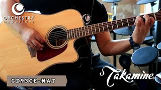 Video thumbnail for Takamine GD93CE by ORCHESTRA MEGASTORE
