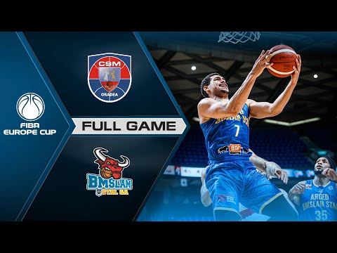 Semi-Finals: CSM CSU Oradea v Arged BMSLAM Stal | Full Game - FIBA Europe Cup 2020-21