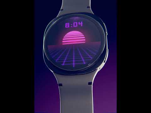 Vaporwave Watch Face