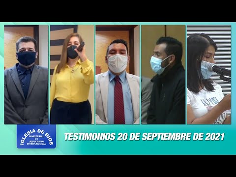 Testimonios 20 de septiembre 2021 - Iglesia de Dios Ministerial de Jesucristo Internacional