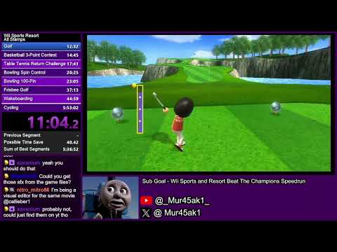Wii Sports Resort - All Stamps (5:48:56)