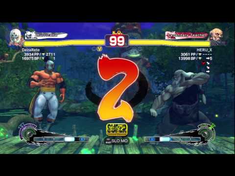 DezaRete [El Fuerte] Vs HERU_X [Gouken] SSF4 AE Ranked Matches - PSN