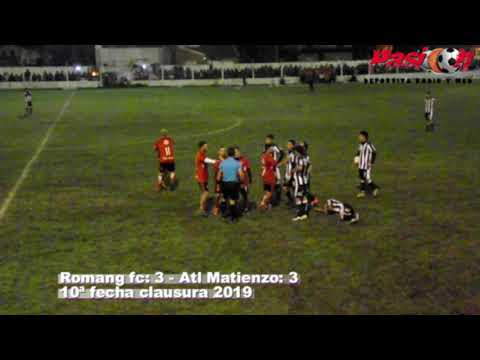 edicion Romang fc vs atl Matienzo clausura 2019