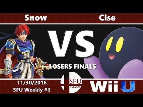 SFU #3: Losers Finals - Snow (Roy) vs Cise (Kirby)
