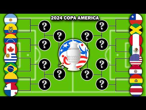 ⚽ COPA AMERICA 2024 🏆 TOURNAMENT | Soccer Marble Simulation