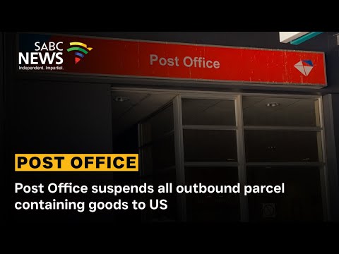 Post Office suspends all outbound parcel containing goods to US